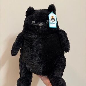 Jellycat Large Amore Black Cat - BNWT VHTF Retired Fast Shipping!